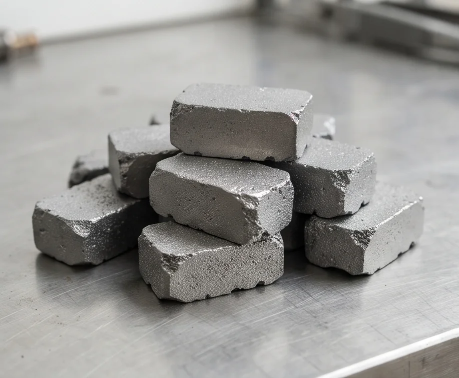 500T Nickel Powder Block Press — finished product 2