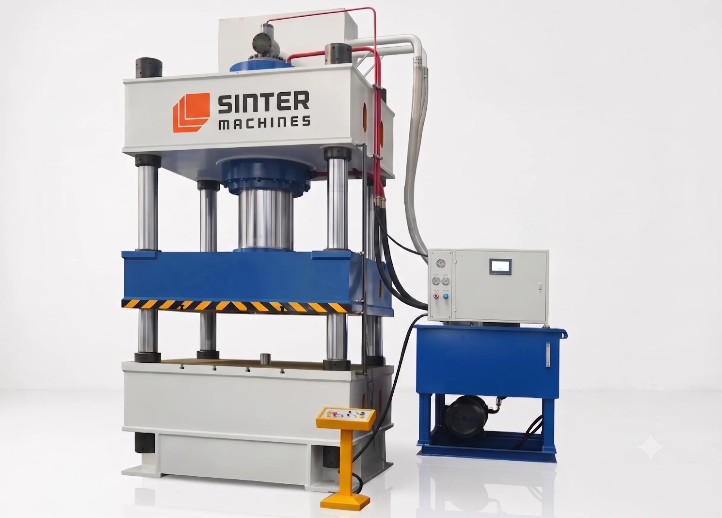 800T Vanadium Powder Block Press 3