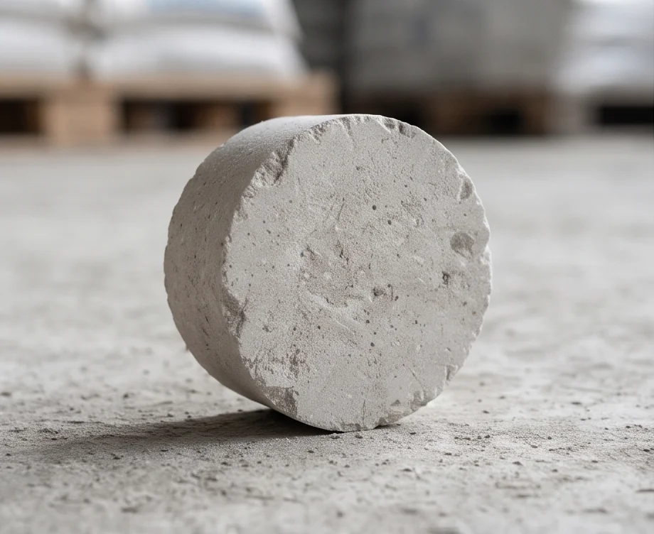1000T Quartz Powder Block Press — finished product 1