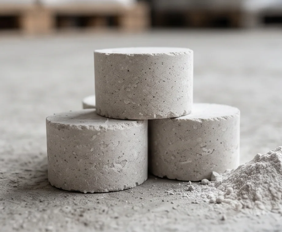 1000T Quartz Powder Block Press — finished product 2