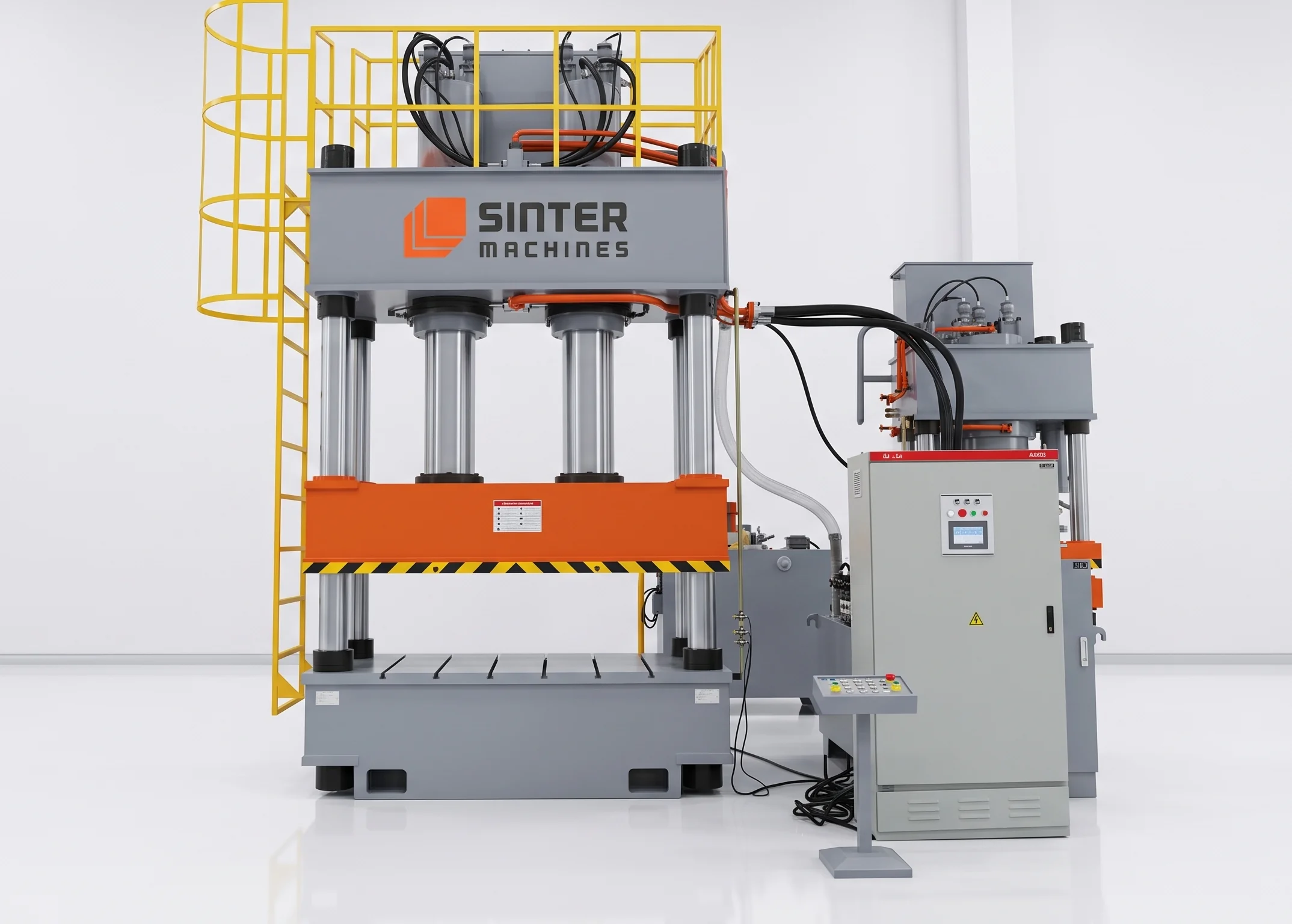 500T Coal Powder Block Press 1