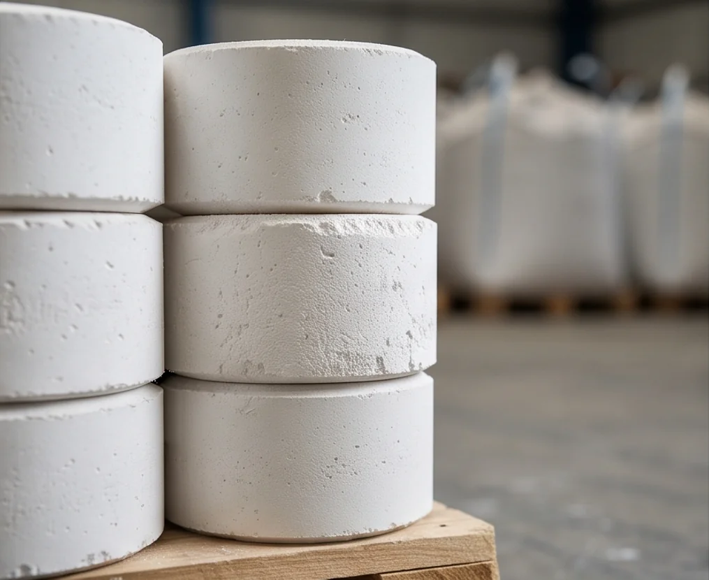 315T Lime Powder Block Press — finished product 2