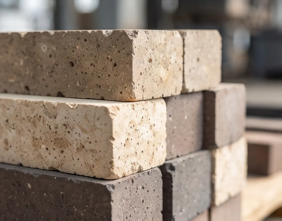 1600T Refractory Powder Block Press — finished product 1