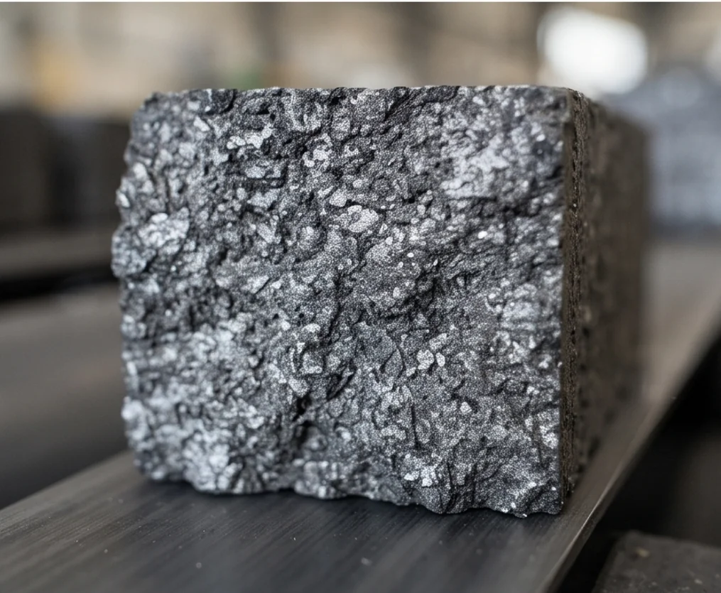 630T Coke Refractory Powder Block Press — finished product 3