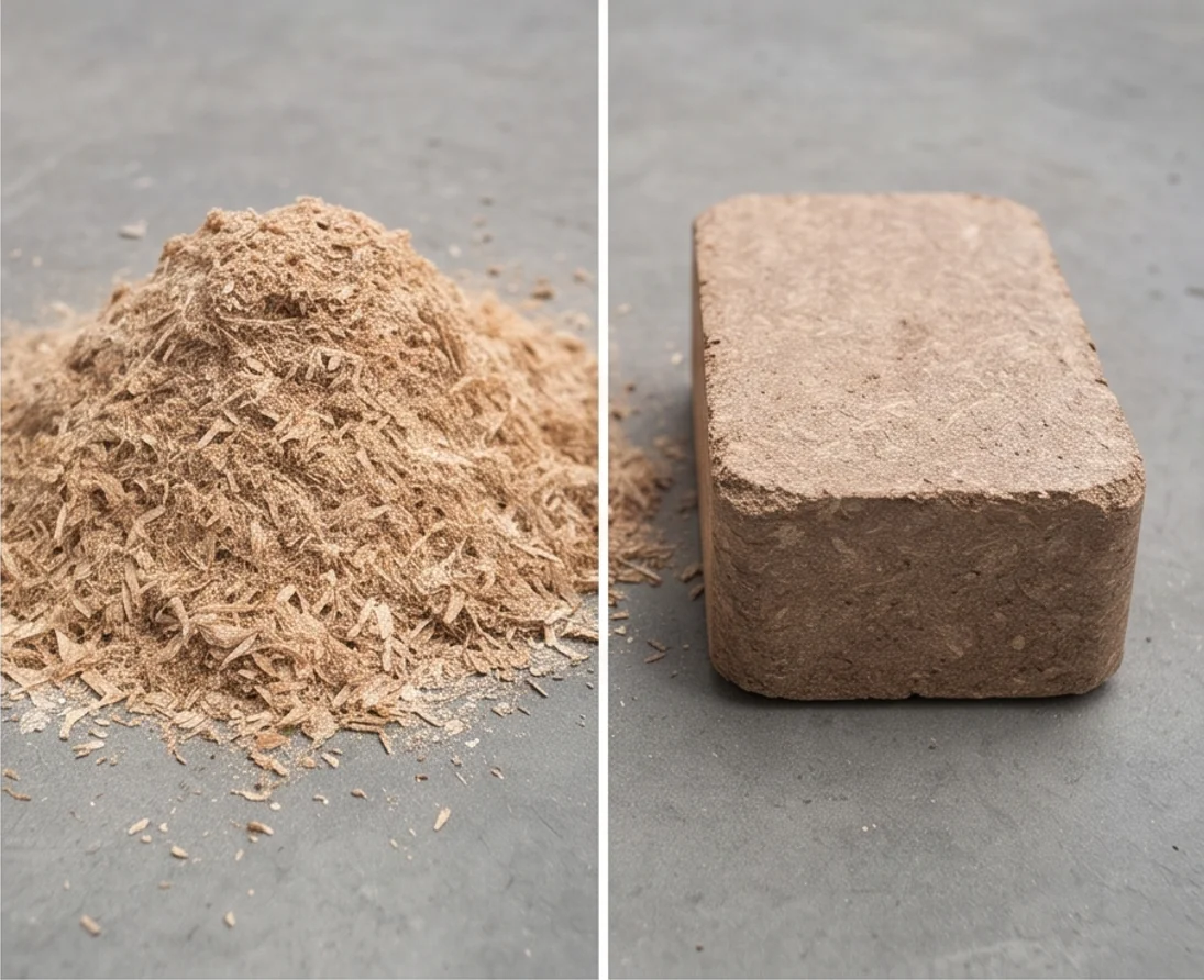 400T Sawdust Refractory Powder Block Press — finished product 3