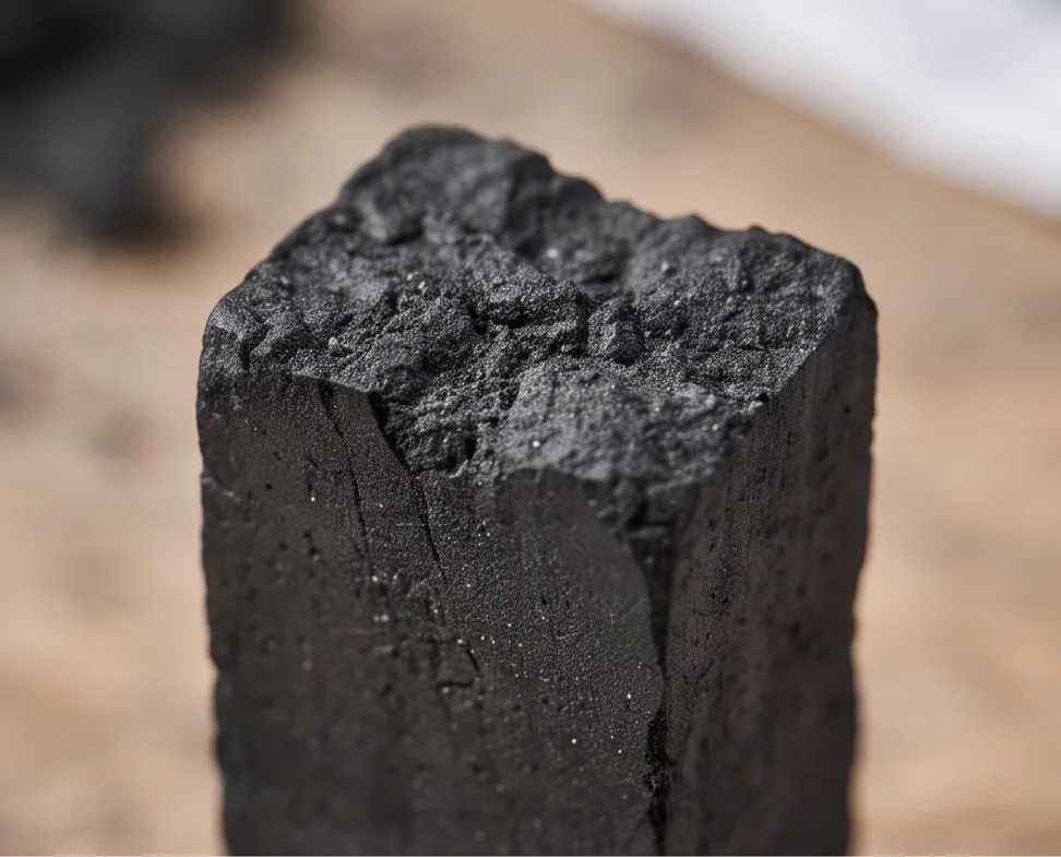 400T Charcoal Powder Block Press — finished product 2